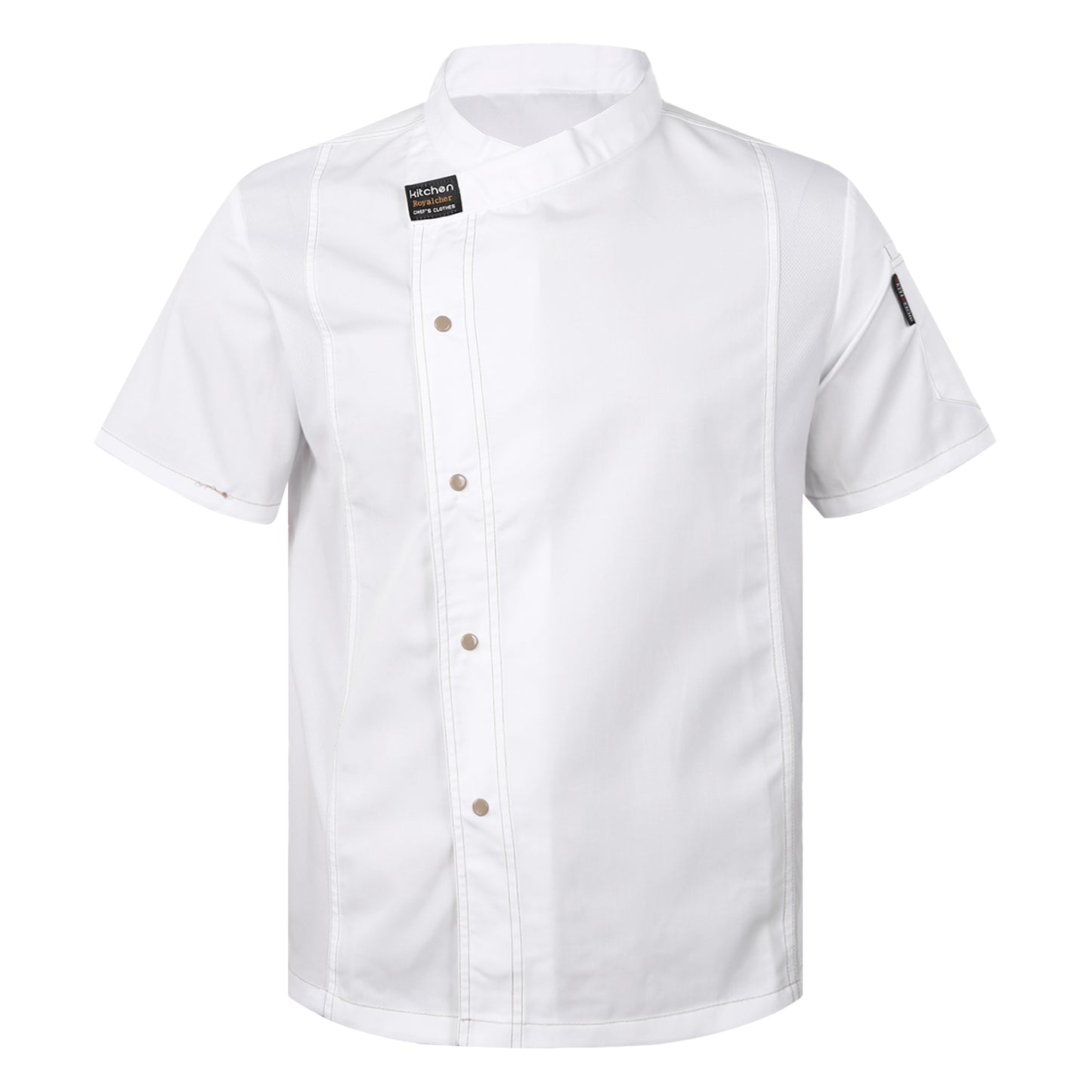 Mens Womens Chef Tops Hotel Restaurant Canteen Cake Shop Cafe Costume Kitchen Food Service Work Uniform Chef Coat Cook Jacket