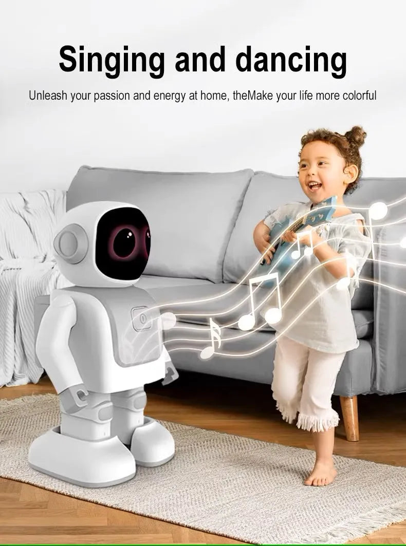 Children Robot Program Dance Robert Phone APP Bluetooth Remote Control Electron Multi Action Dancing Music Kids Robots