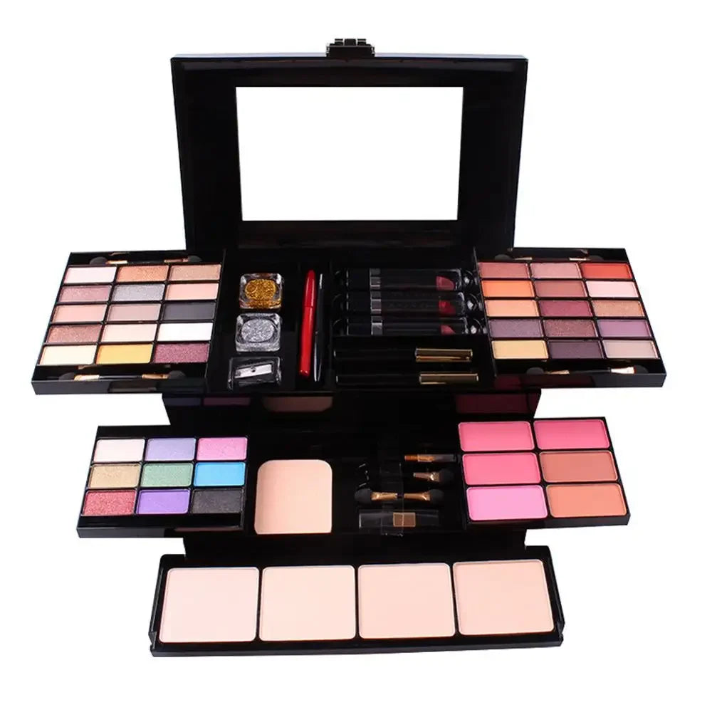 MISS ROSE Makeup Set Box Professional Eyeshadow Lip Gloss Stick Foundation Blush Powder Makeup Kit Maquiagem Cosmetics