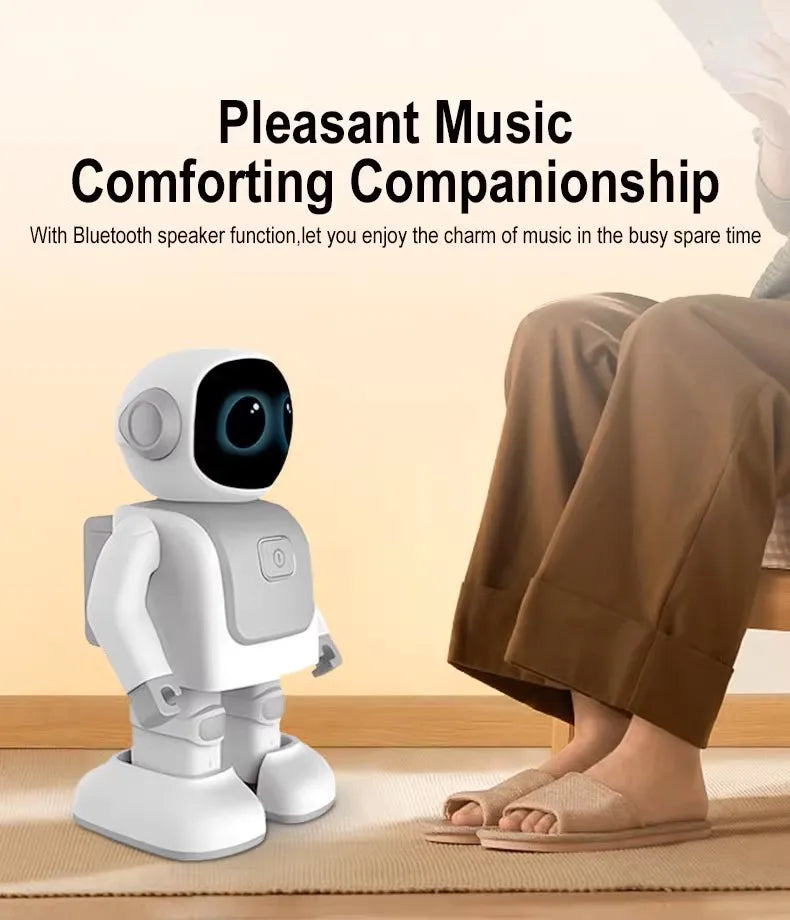 Children Robot Program Dance Robert Phone APP Bluetooth Remote Control Electron Multi Action Dancing Music Kids Robots