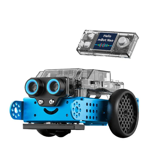 Makeblock mBot Neo mBot2 Coding Robotics Kit for Beginner Support Scratch and Python Programming Remote Control Toy Car