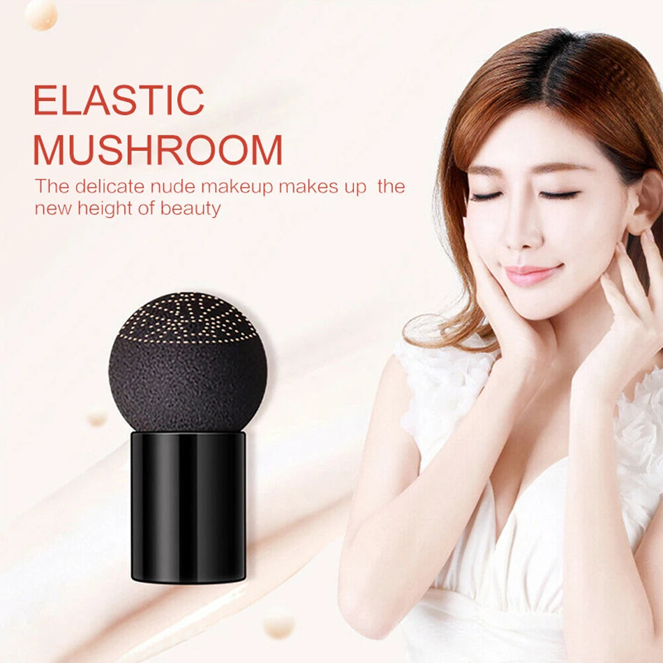 Air Cushion CC Cream Mushroom Head Foundation Moisturizing Long Lasting Face Comestics Natural Brighten Face Base Tone Make Up