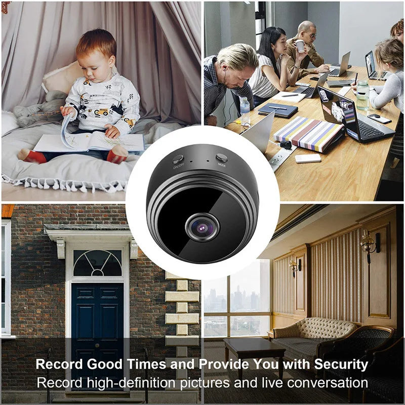 A9 Mini Wireless Security Camera WiFi 1080P Full HD Mini Voice Cameras for Home Security Battery Operated Surveillance Camera