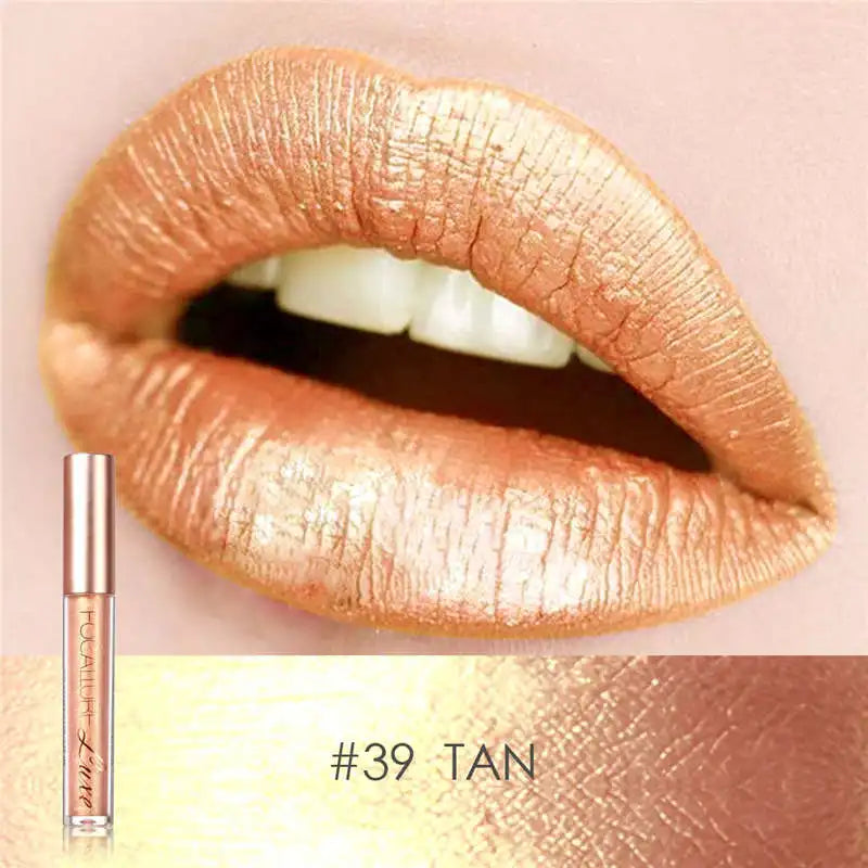 FOCALLURE 35 Colors Matte Liquid Lipstick Waterproof Long-lasting Lightweight Lip Gloss Lips Glaze Lips Tint Makeup Cosmetics