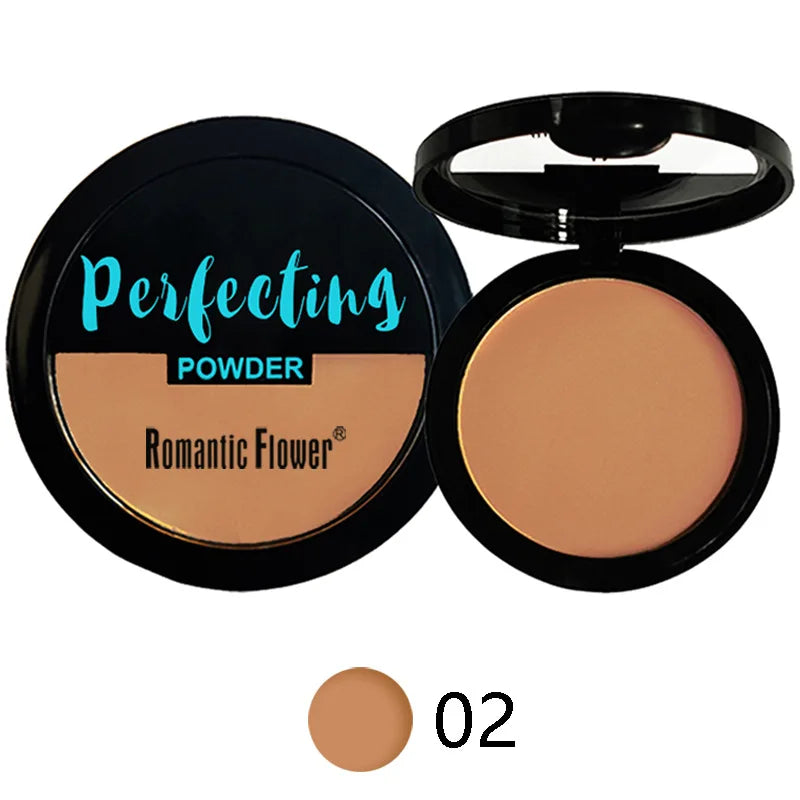 3-color Dark Powder Bronze Powder Dark Skin Foundation Oil Control Concealer Brighten The Face Create Three-dimensional Makeup