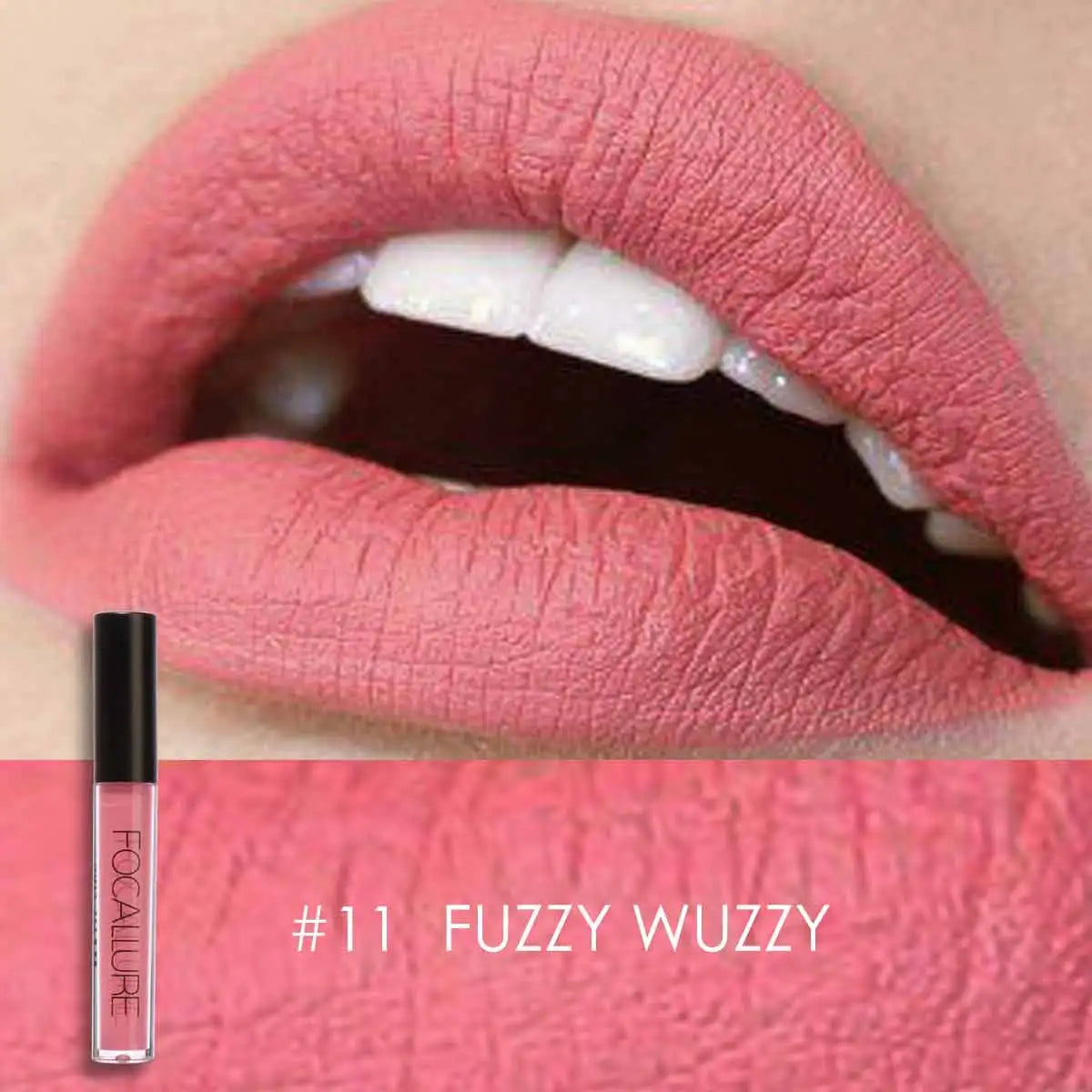 FOCALLURE 35 Colors Matte Liquid Lipstick Waterproof Long-lasting Lightweight Lip Gloss Lips Glaze Lips Tint Makeup Cosmetics