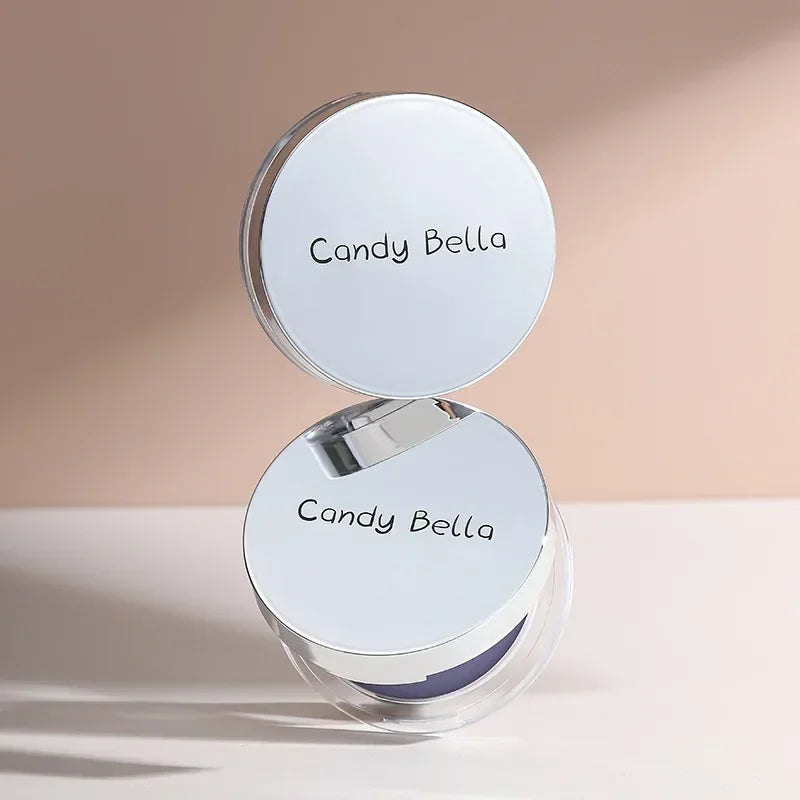 Candy Bella Violet Setting Powder Skin-friendly Skin Natural Face Long Lasting Oil-controlling Contouring Powder Cosmetics