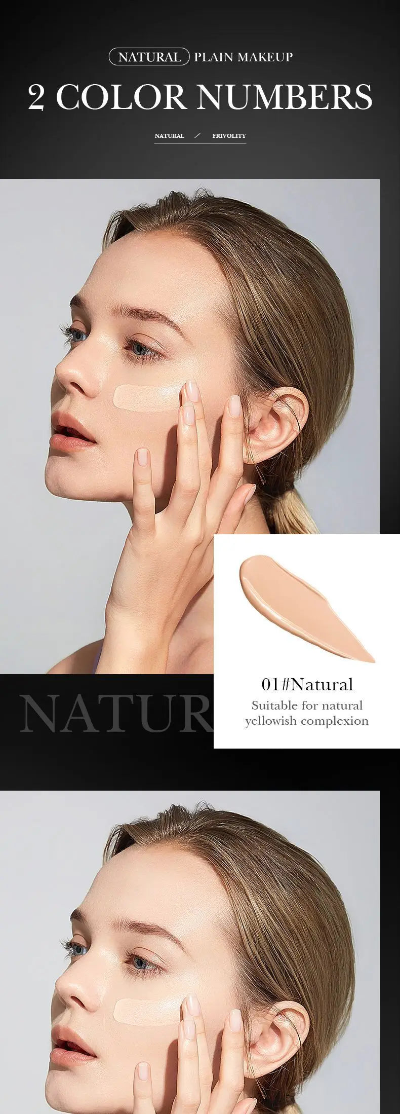 Air Cushion CC Cream Mushroom Head Foundation Moisturizing Long Lasting Face Comestics Natural Brighten Face Base Tone Make Up