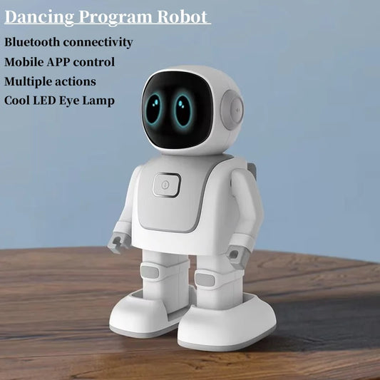 Children Robot Program Dance Robert Phone APP Bluetooth Remote Control Electron Multi Action Dancing Music Kids Robots