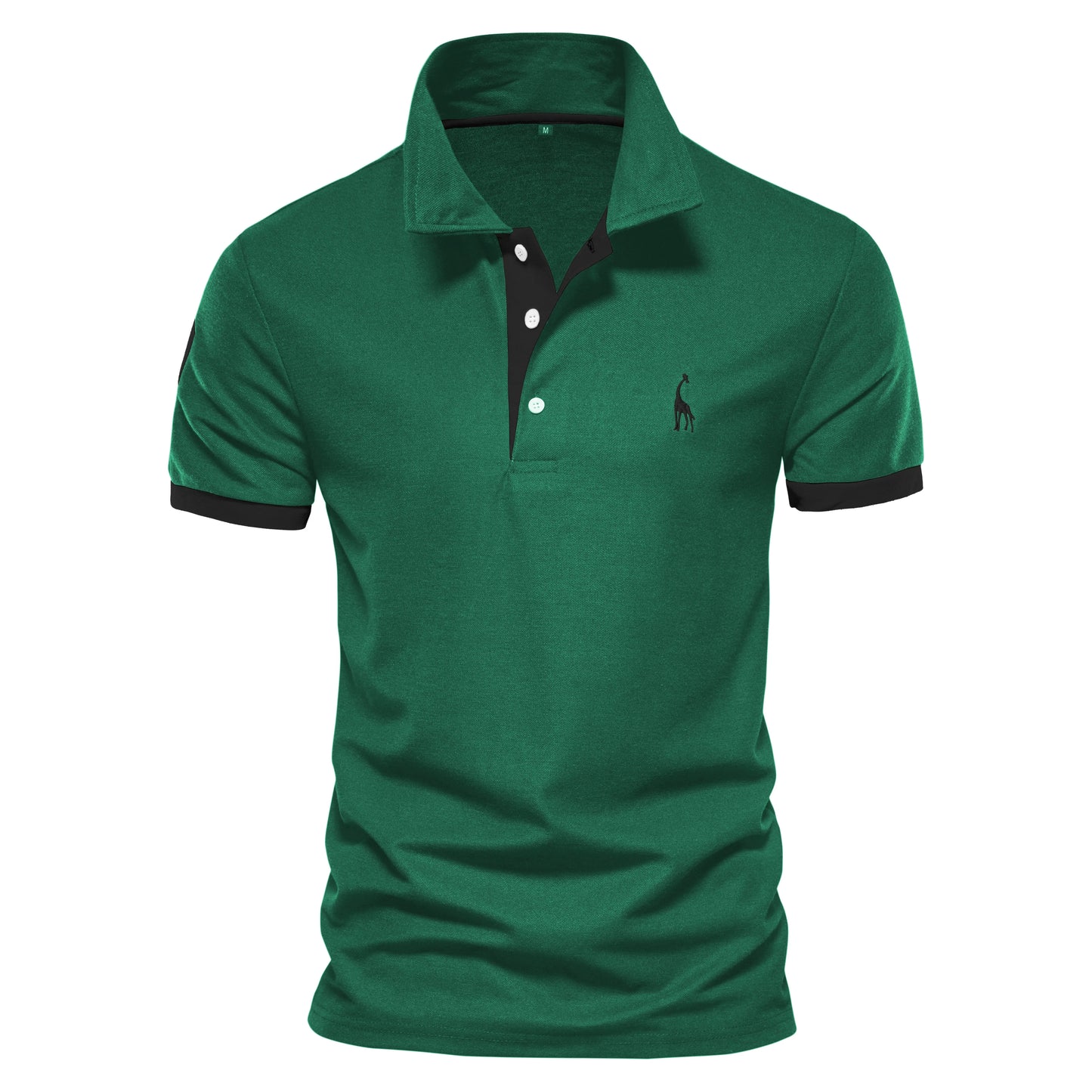 AIOPESON Embroidery 35% Cotton Polo Shirts for Men Casual Solid Color Slim Fit Mens Polos New Summer Fashion Brand Men Clothing