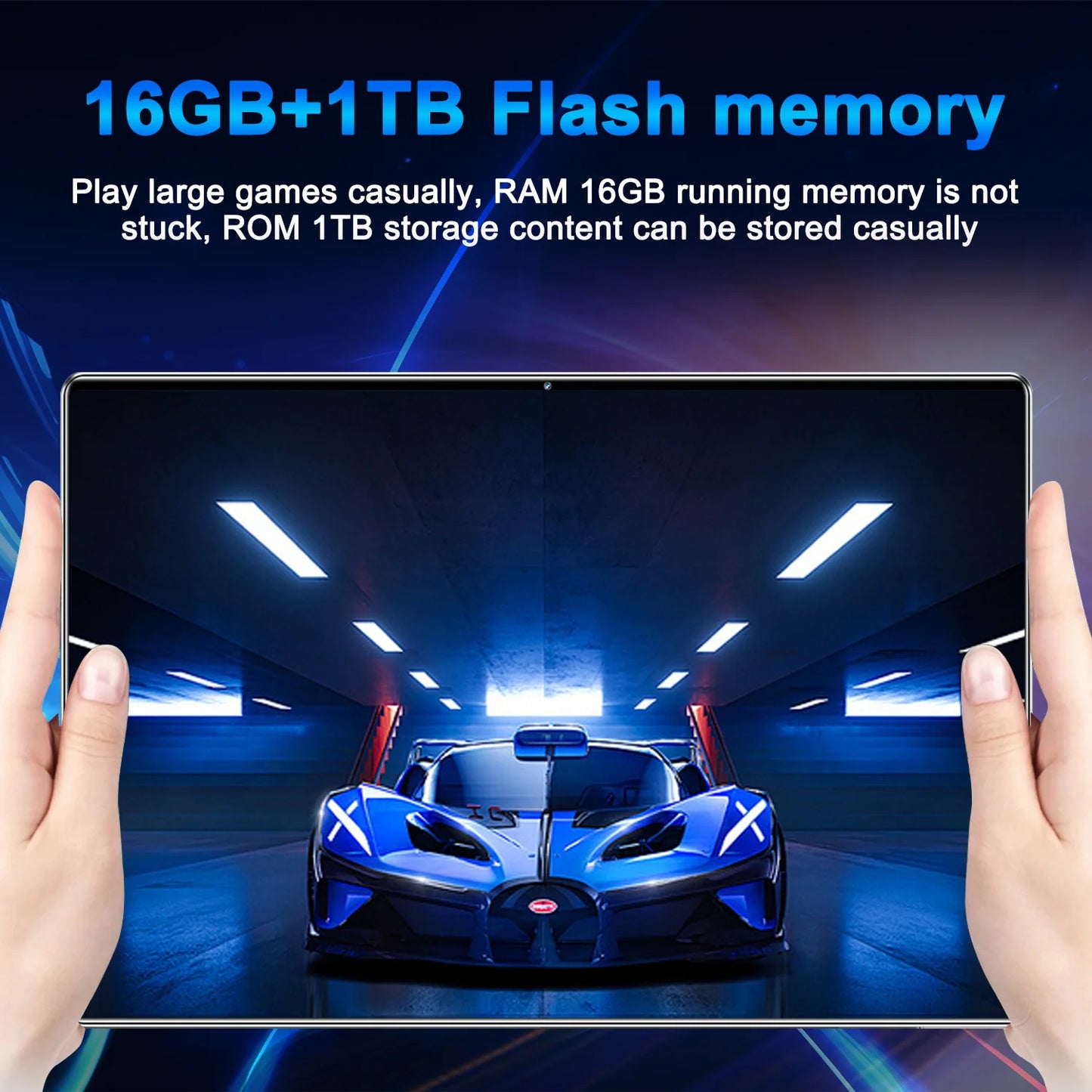 2025 5G Tablet Android 13.0 Brand New 11.6 inch 16GB RAM 1TB ROM Tablet 16MP 32MP 12000mAh 10Core WIFI Bluetooth Network Tablet