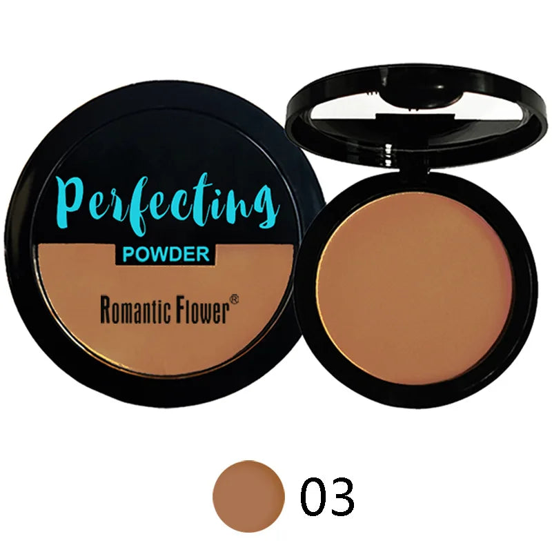 3-color Dark Powder Bronze Powder Dark Skin Foundation Oil Control Concealer Brighten The Face Create Three-dimensional Makeup