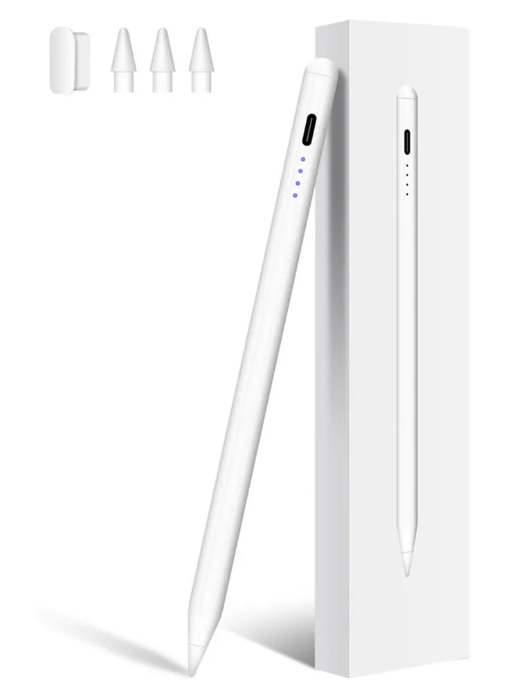 For Apple Pencil 2 1 with Palm Rejection Tilt Sensitivity Stylus Pen for 2018-2023 iPad 6/7/8/9/10,Pro 11/12.9,Mini 5/6,Air3/4/5